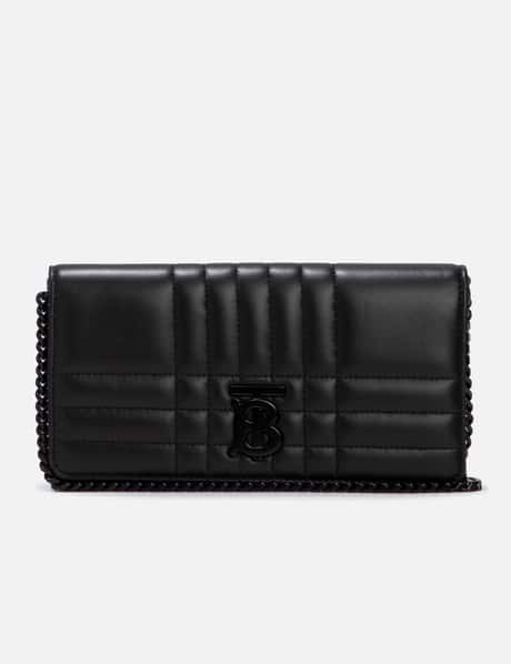 BURBERRY Wallet W/ Leather Crossbody Strap