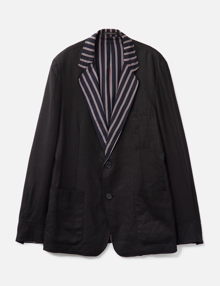 Stripe Lapel Blazer Placeholder Image