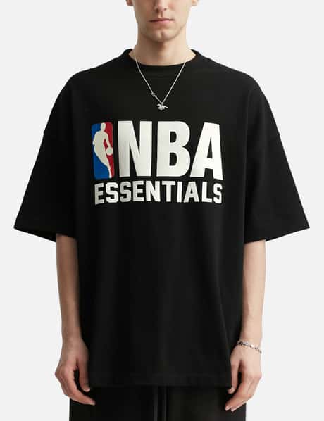 Fear of God Essentials NBA 90s T-Shirt - Oversized black 220gsm 