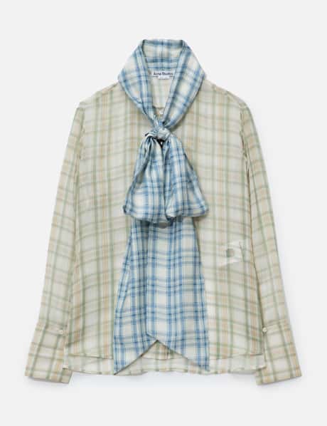 Silk Blouse With Scarf view 6