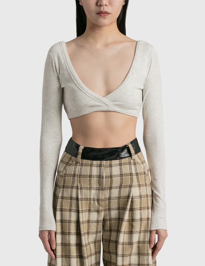 THE LINE BY K HINATA BRA TOP 