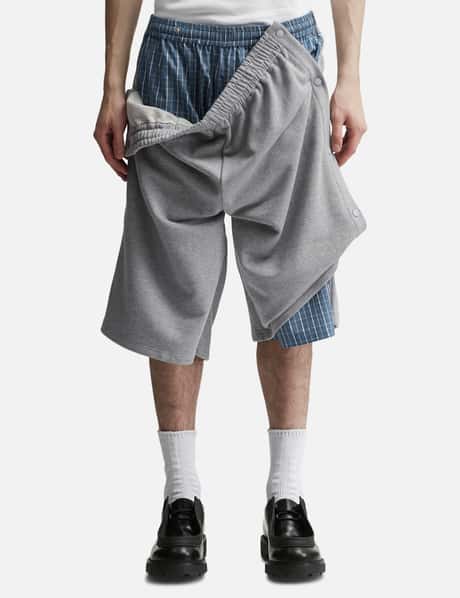 Y/PROJECT - Snap Off Track Shorts | HBX