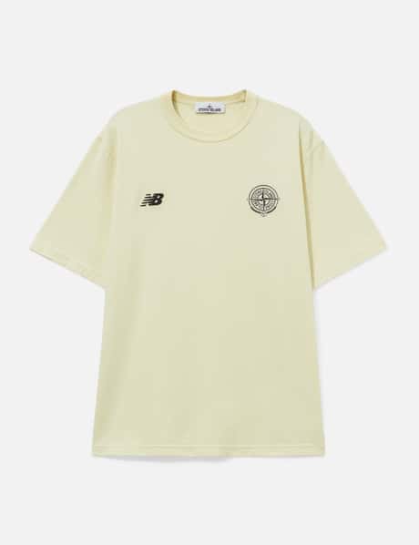 Organic Cotton Jersey T-Shirt With 'Vertical Placement' Print view 15