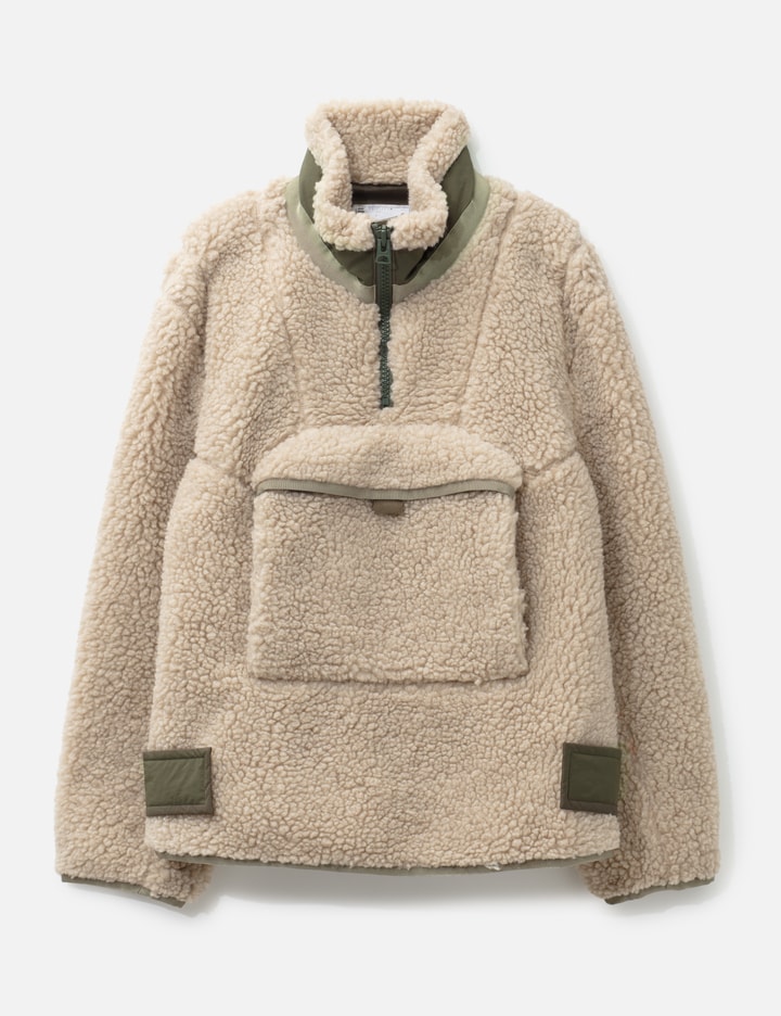 Sacai Faux Shearling Pullover