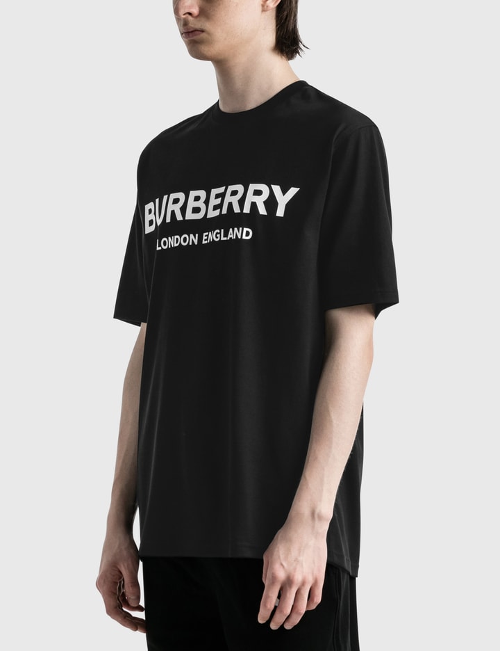 Burberry - Logo Print Cotton T-shirt | HBX - Globally Curated Fashion and  Lifestyle by Hypebeast