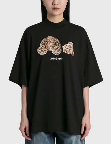Palm Angels Leopard Bear T-Shirt