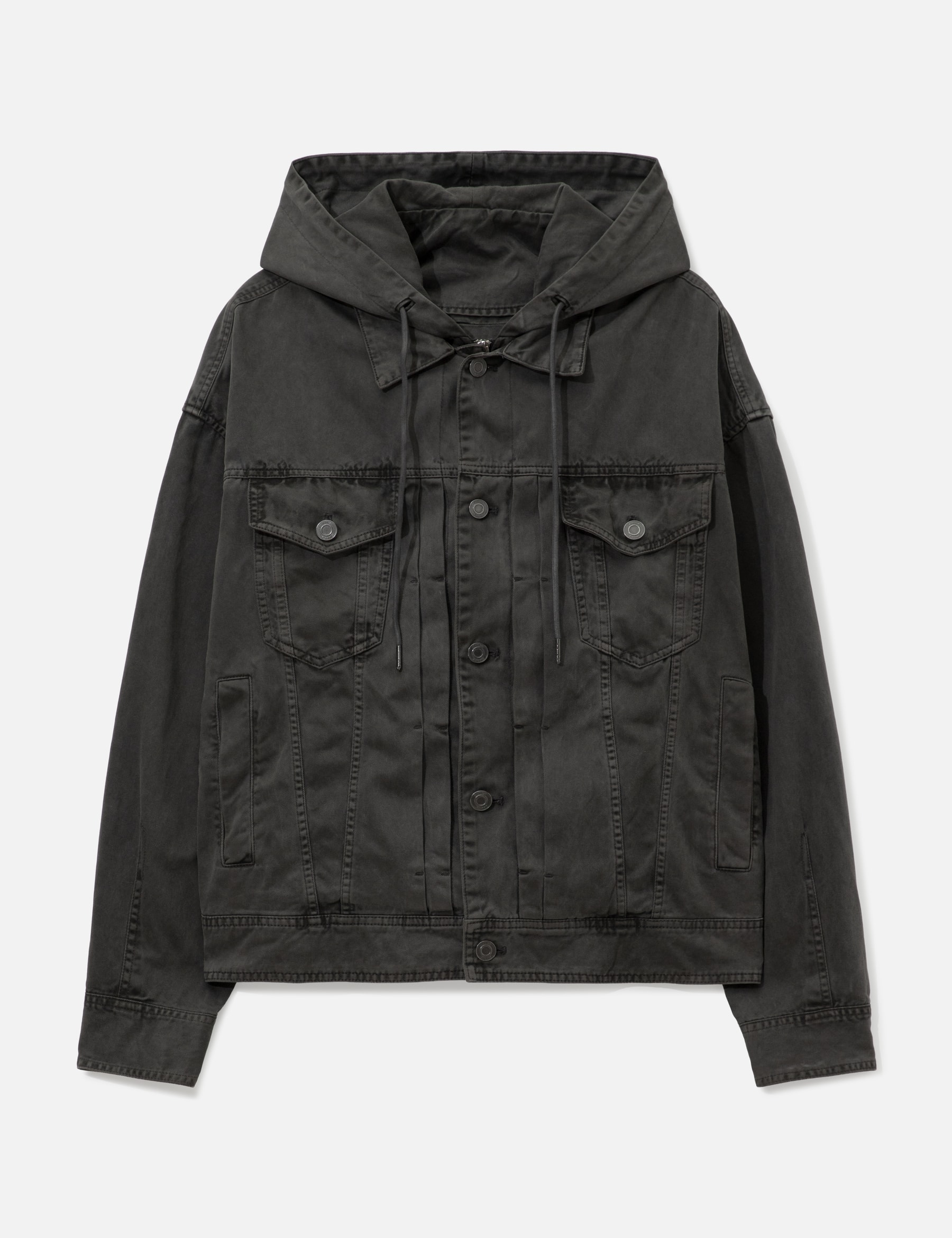 Garment-Dyed Denim Jacket view 7