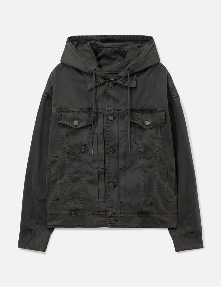 Garment-Dyed Denim Jacket