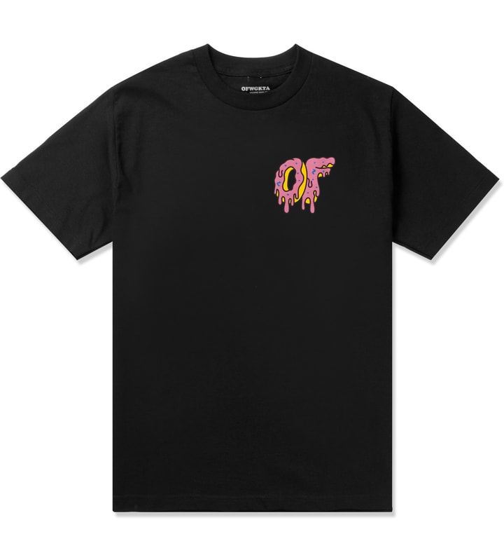 Black Drippy OF Donut T-Shirt Placeholder Image