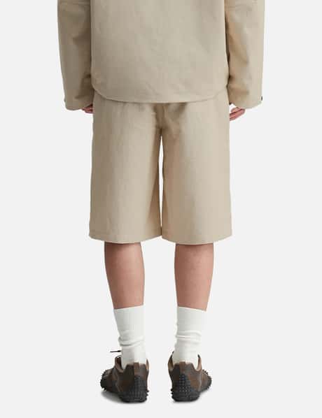 Path Linen Cotton Mixed Shorts view 12