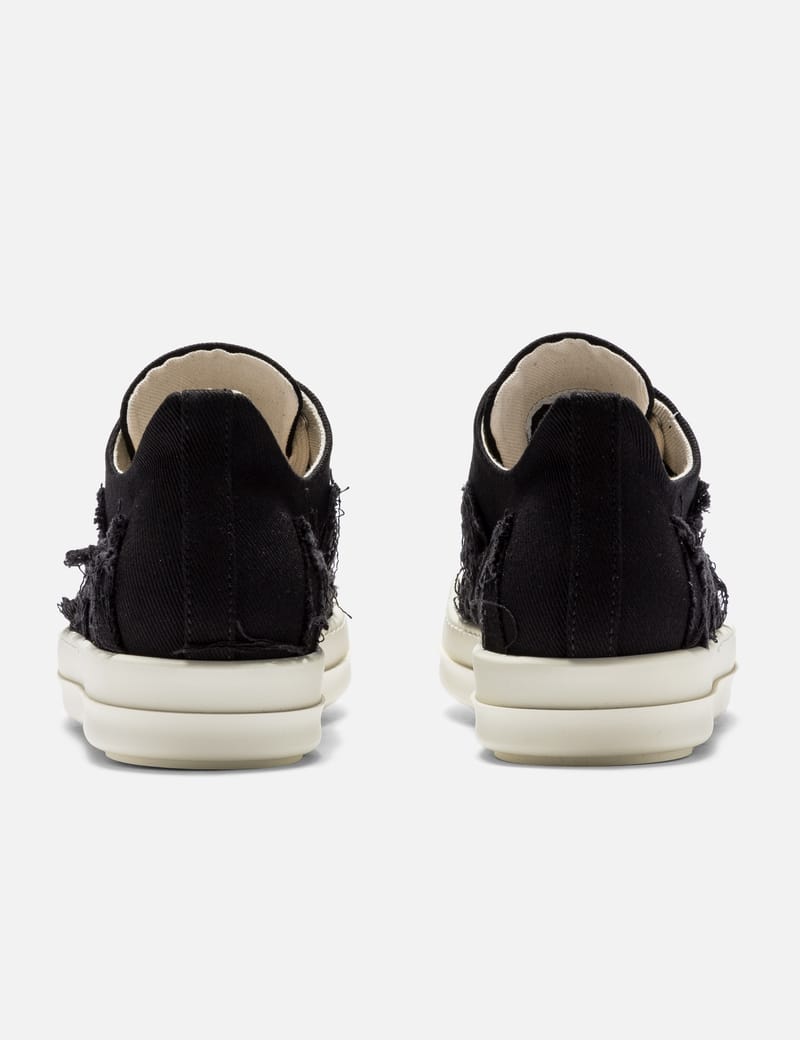 rick owens drkshdw slash スニーカー リックオウエンス・ダークシャドウ - スラッシュド ロー スニーカー | HBX
