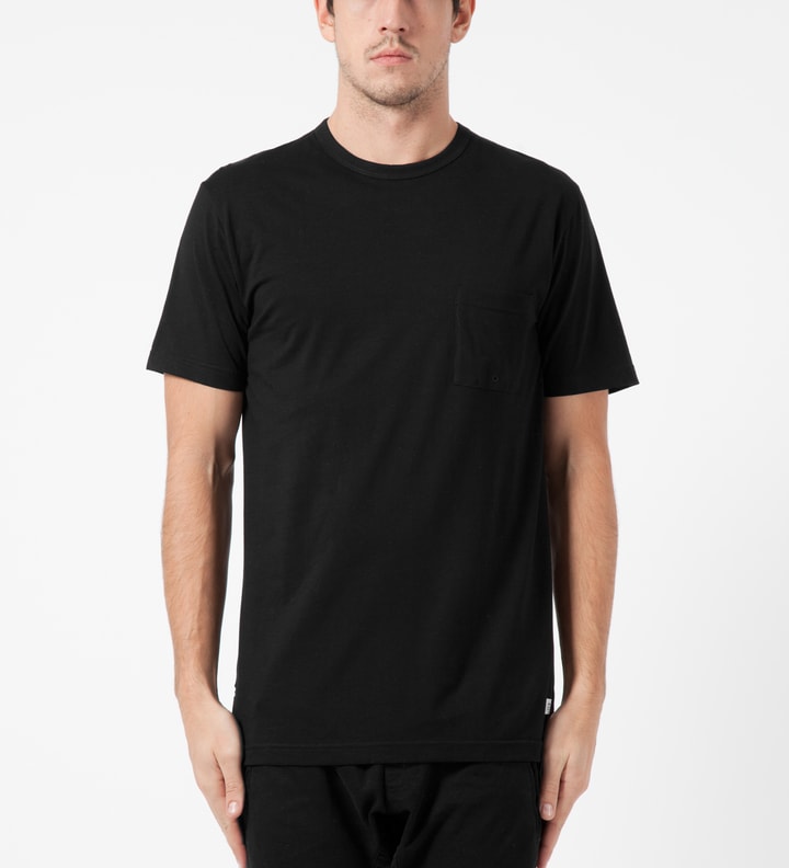 Black Long Pocket T-Shirt Placeholder Image