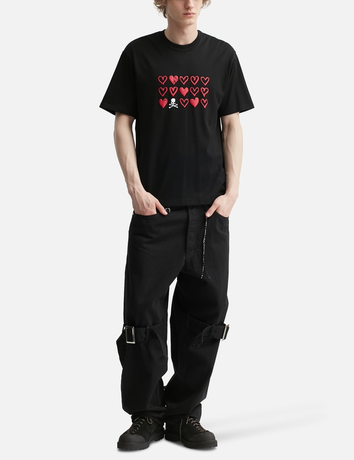 Mastermind Japan Puffed Heart SS Tee
