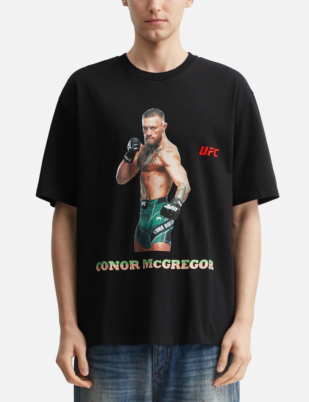 UFC / Washed Heavy Weight Crewneck T-Shirt view 11