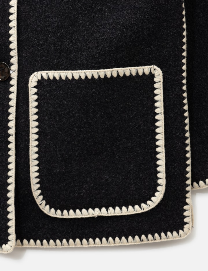 TOTEME Embroidered Scarf Jacket
