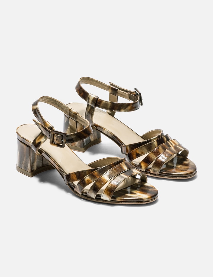 Maryam Nassir Zadeh Tortoise Print Palma Low Heel