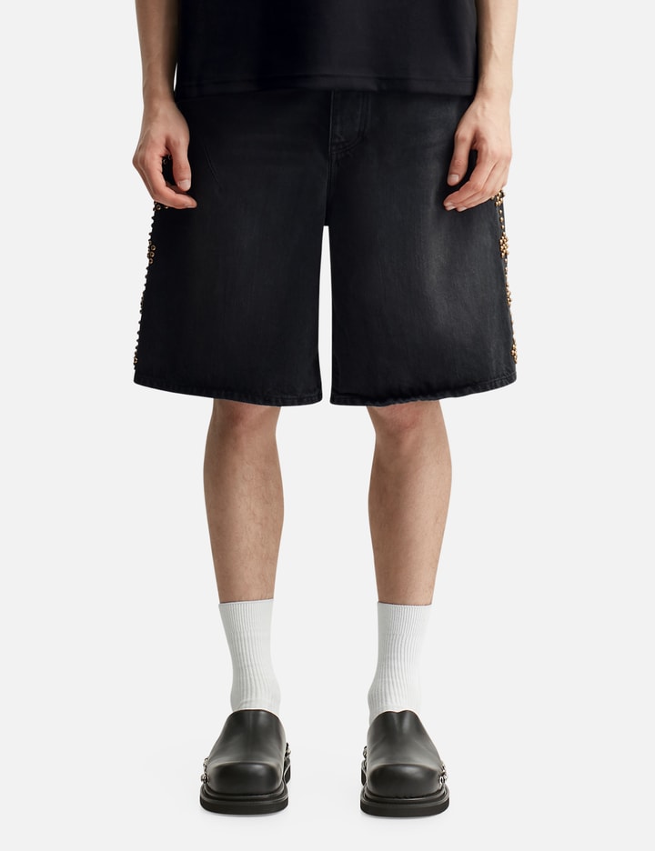 Rivet Chainstitch Selvedge Denim Shorts Placeholder Image