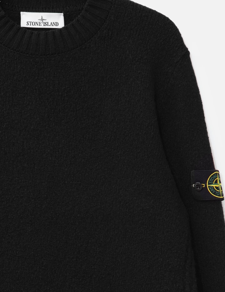Fancy Yarn Crewneck Jumper With Brushed Texture Placeholder Image