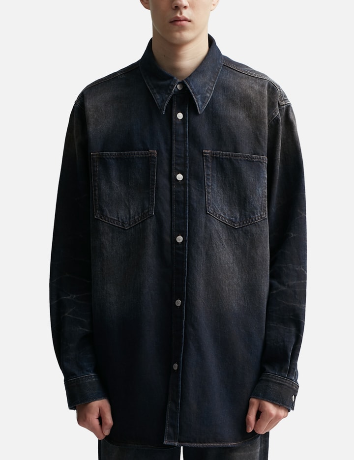 Long Sleeve Denim Shirt Placeholder Image