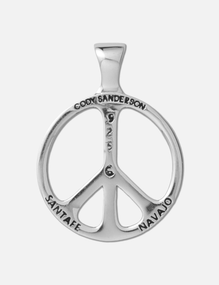 Peace Sign Pendant - 2 view 2