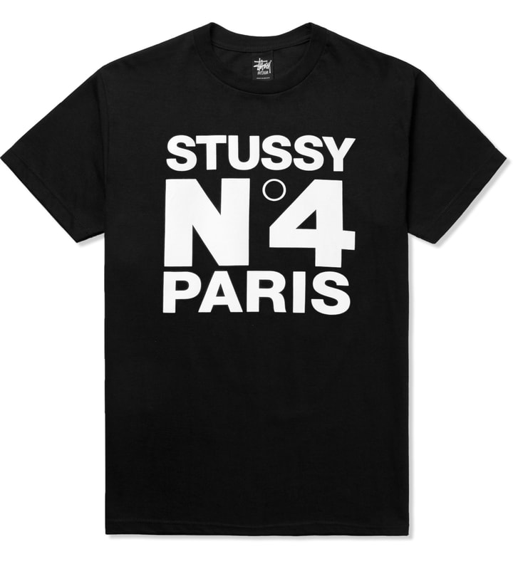 Black No.4 Paris T-Shirt Placeholder Image