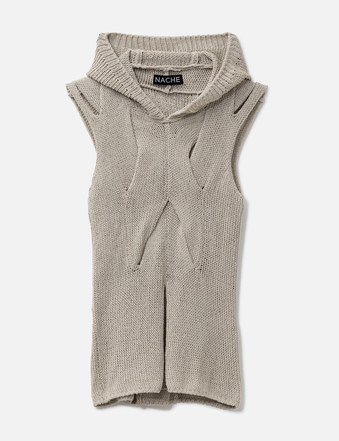 Out In Knitted Sleeveless