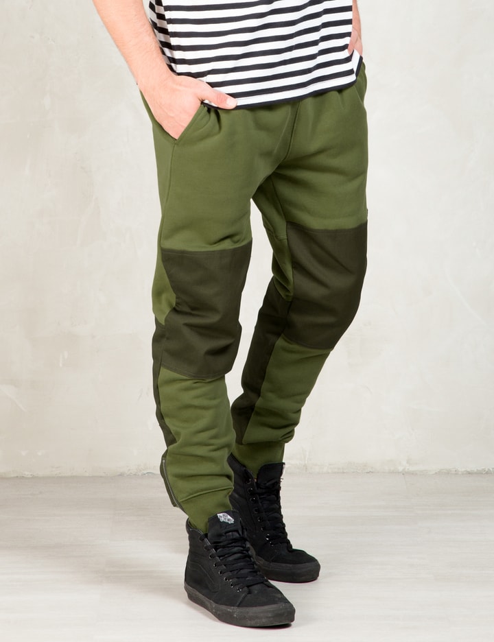 Olive Military Fleece Pants Placeholder Image