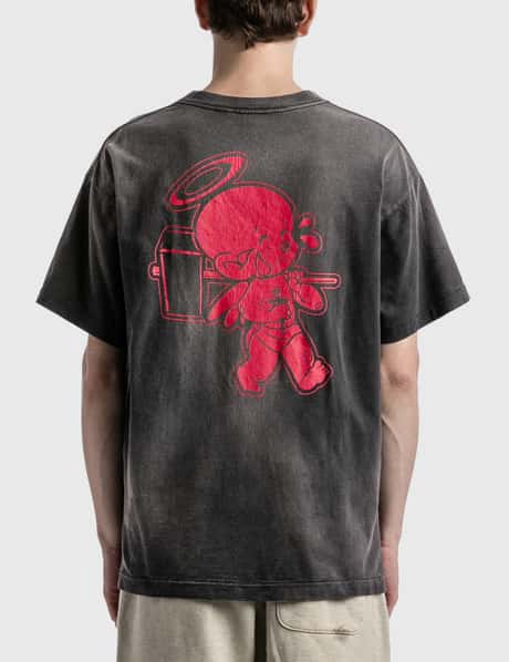 Saint Michael - Saint Michael X Denim Tears Faces T-Shirt | HBX