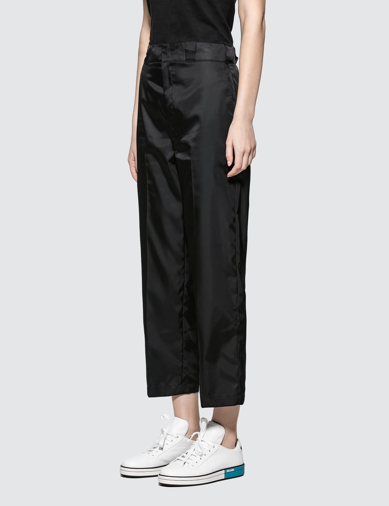 Prada - Gabardine Nylon Pants | HBX 