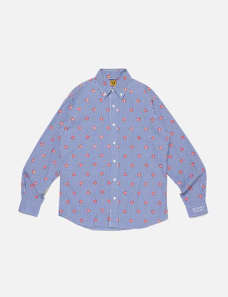 Human Made Heart Gingham Check Shirt