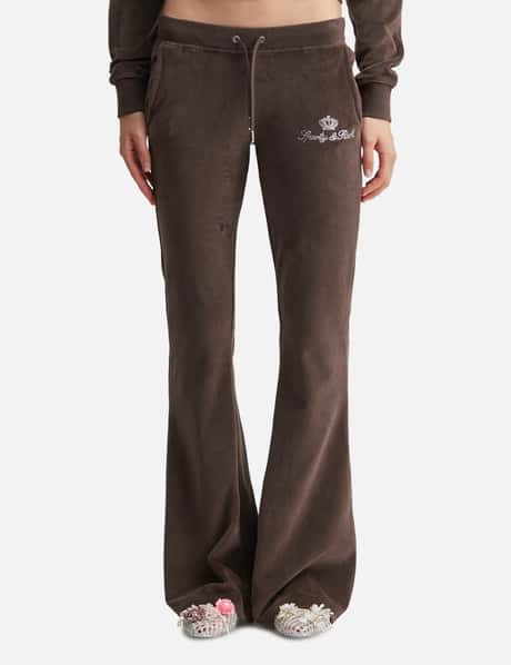 & Rich X Juicy Couture Script Velour Sweatpant view 10