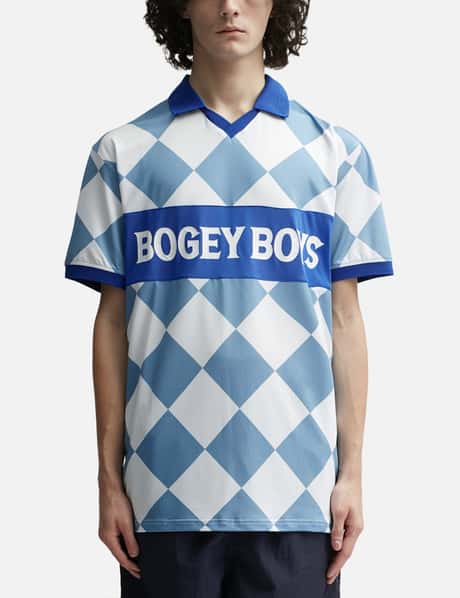 BOGEY BOYS - Awning Stripe Athletic Polo  HBX - Globally Curated Fashion  and Lifestyle by Hypebeast