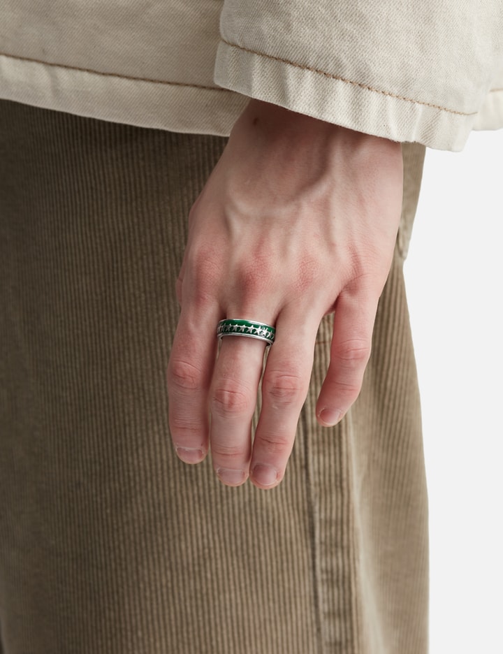 Twojeys All-round Icon Ring Green In Multi