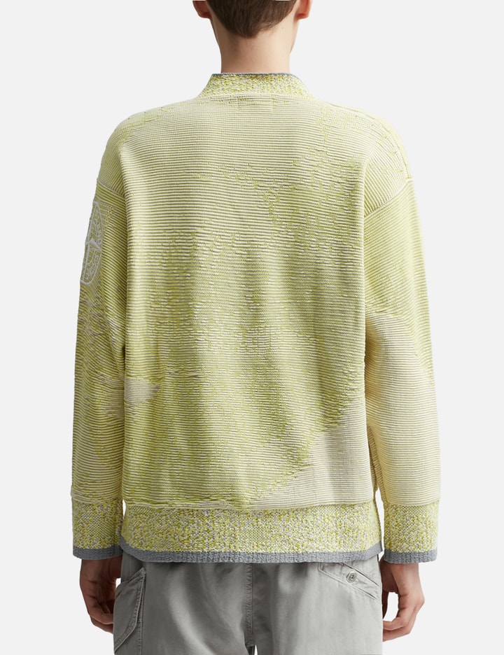 Shop Stone Island Crewneck Knit In Yellow