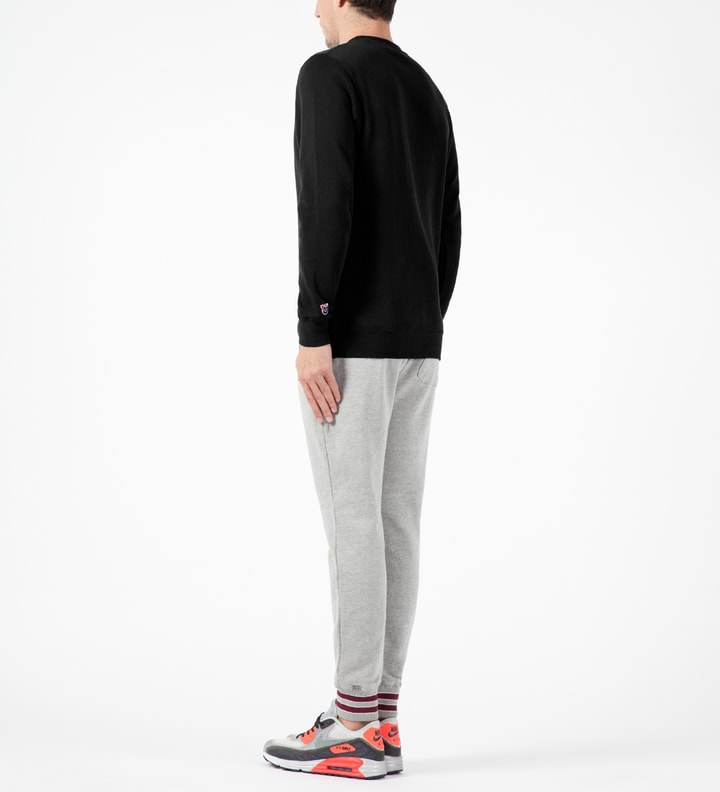 Undefeated Black 5 Strike Crewneck Sweater