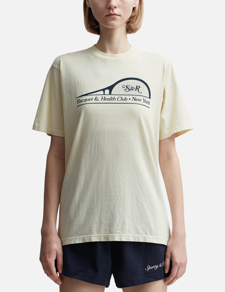 Shop Sporty &amp; Rich S&amp;r Racket T Shirt In White