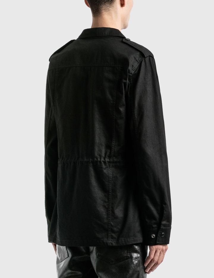 Military Parka In Cotton And Ramie Gabardine Placeholder Image
