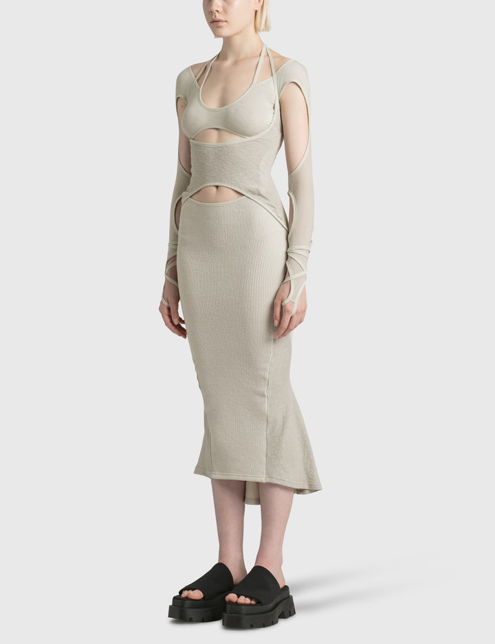 Halter Dress With Sleeve Placeholder Image