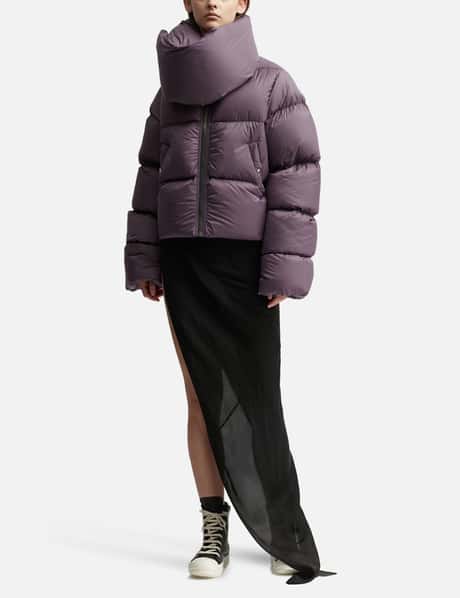 Rick Owens Funnel Neck Down Jacket HBX - Main Image