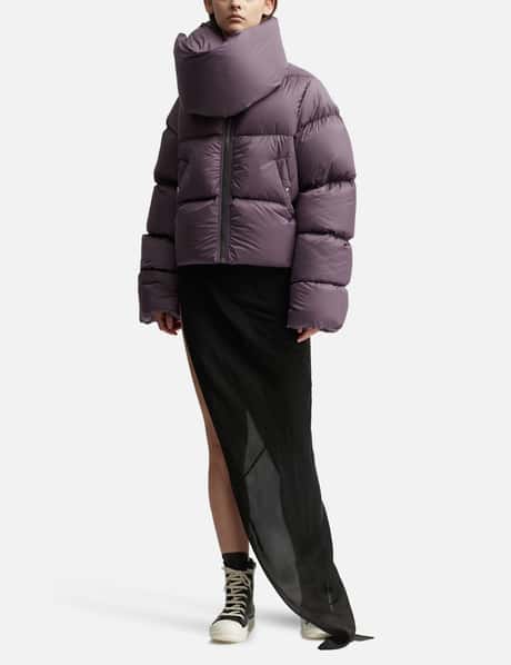 Rick Owens Funnel Neck Down Jacket HBX