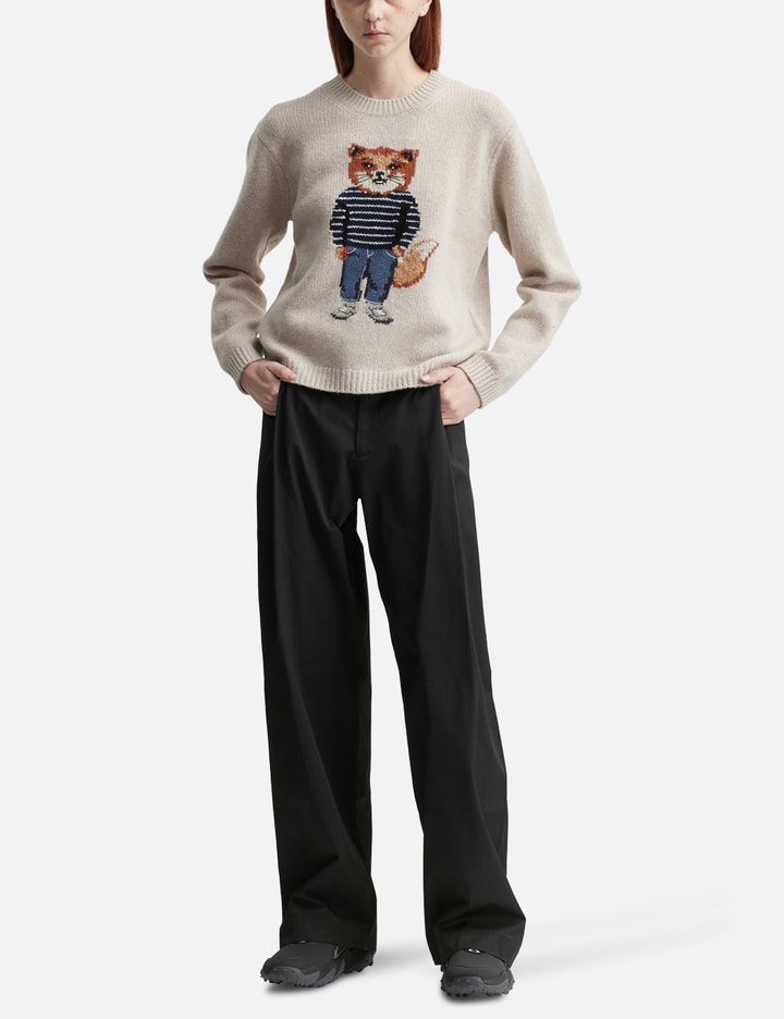 Dressed Fox Intarsia Wool Jumper Placeholder Image