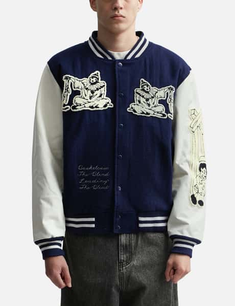 Basketcase - Marionette Letterman Jacket | HBX