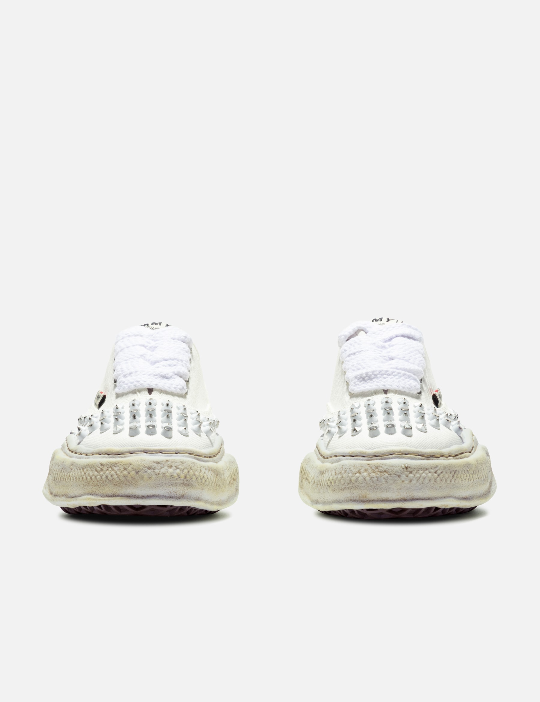 "BAKER" OG Sole Studded Canvas Low-Top Sneaker view 14