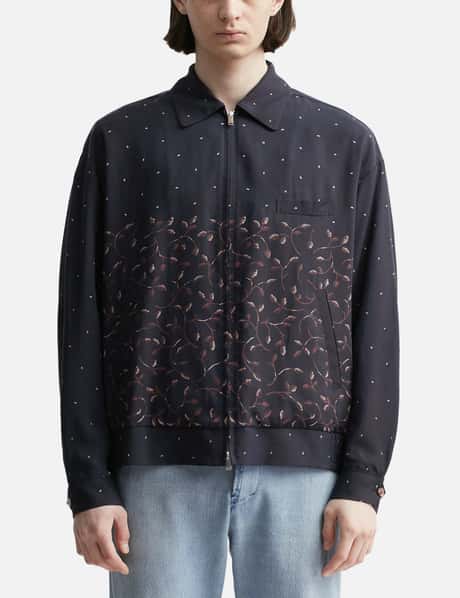 Seven by seven - ボタニカル プリント ジップアップ ブルゾン | HBX  