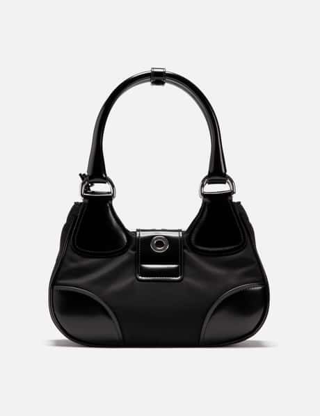 Prada Moon Re-Nylon and Leather Bag