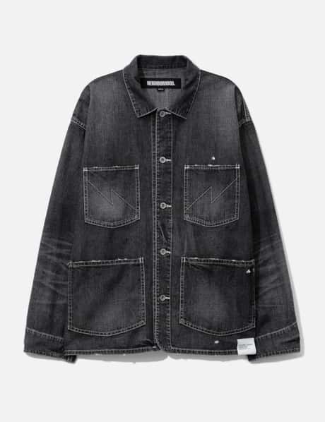 NEIGHBORHOOD WASHED COVERALL JACKET