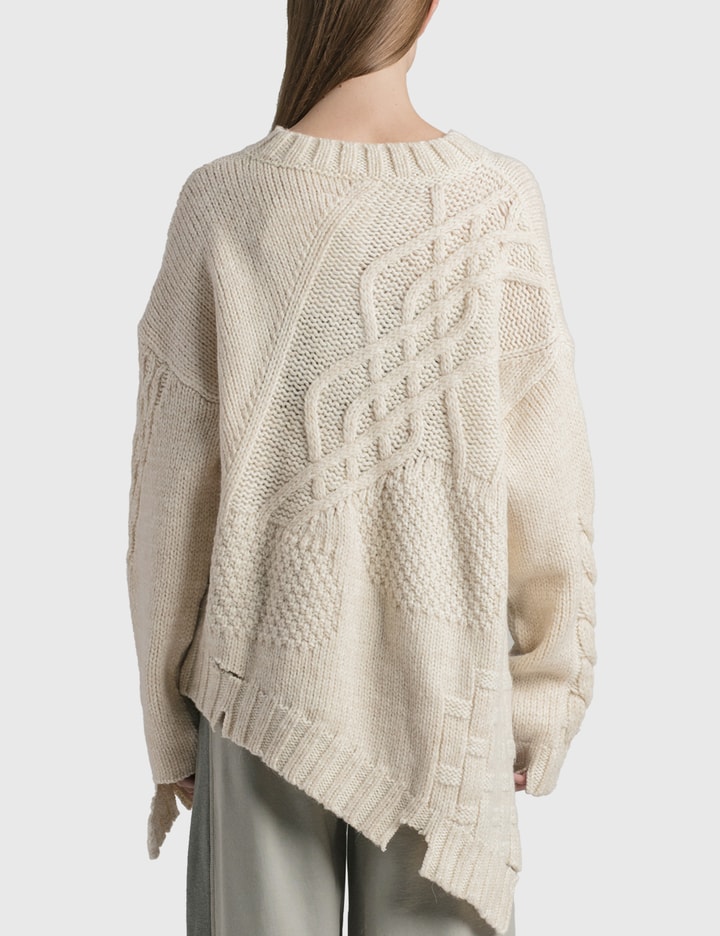 Graphic Distressed Sweater Placeholder Image
