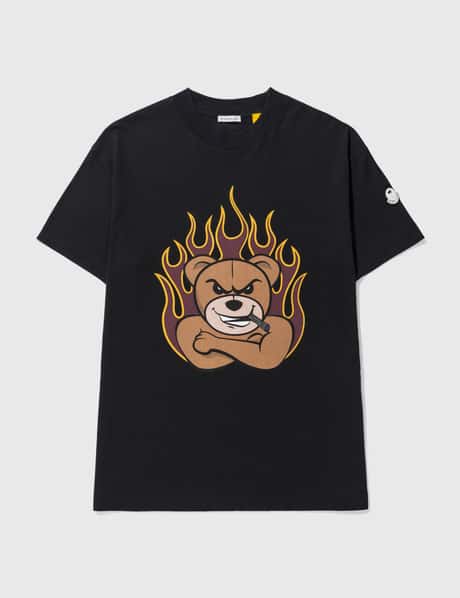 Moncler Genius 8 Moncler Palm Angels Bear Motif T-shirt