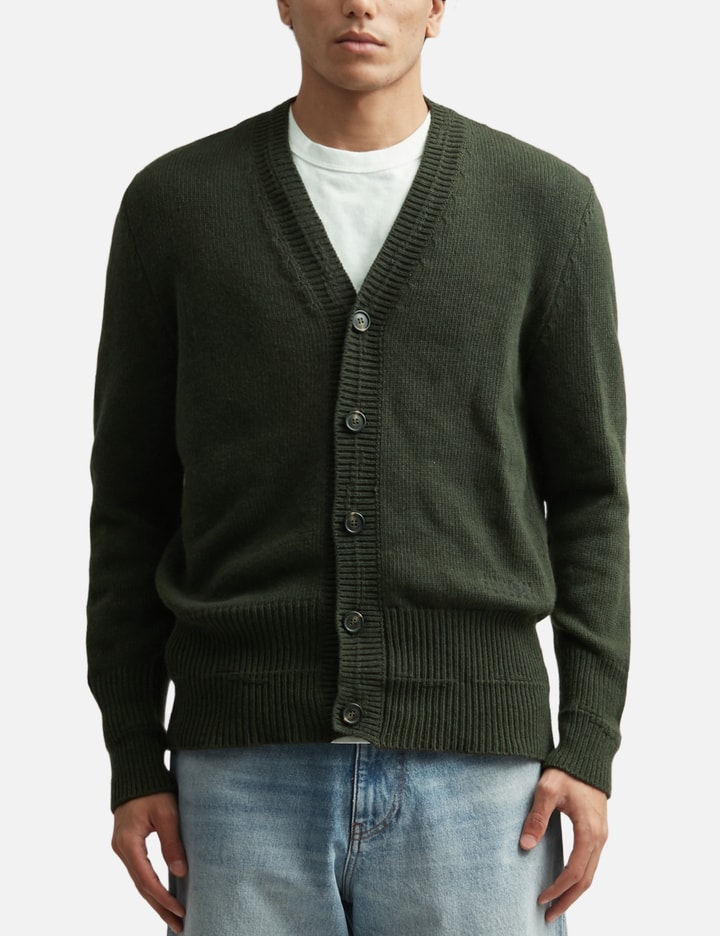 MM6 Maison Margiela Wool V-Neck Cardigan
