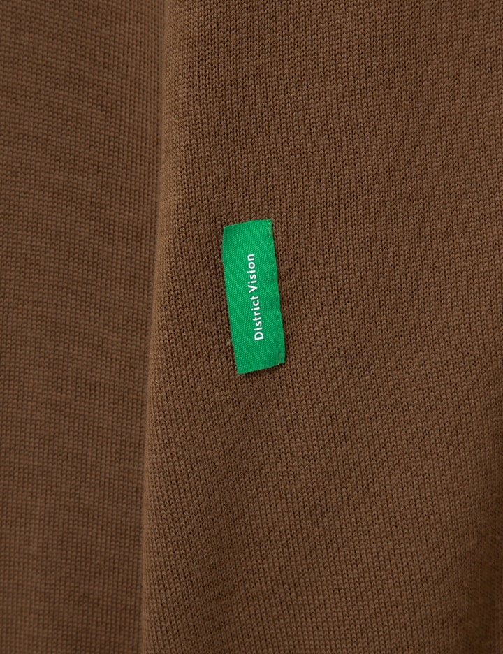 District Vision Merino Wool Quarter Zip Sweater